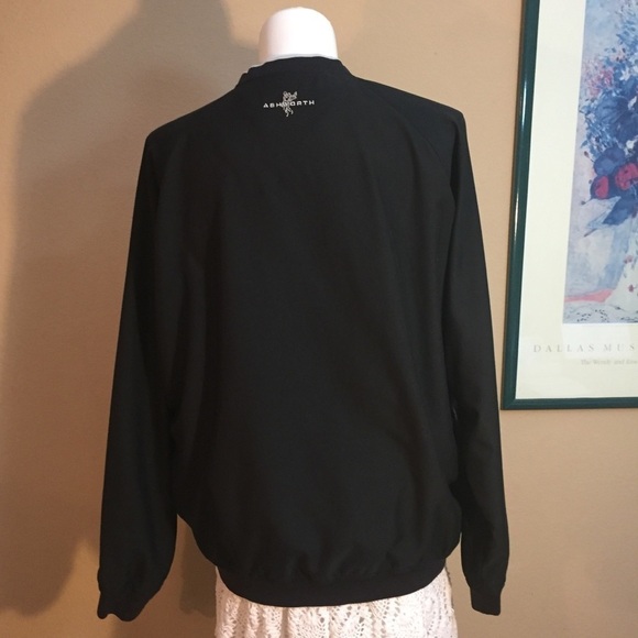 Ashworth Weather Systems Golf Pullover Water Repellent Windbreaker flawed pic - Picture 4 of 10